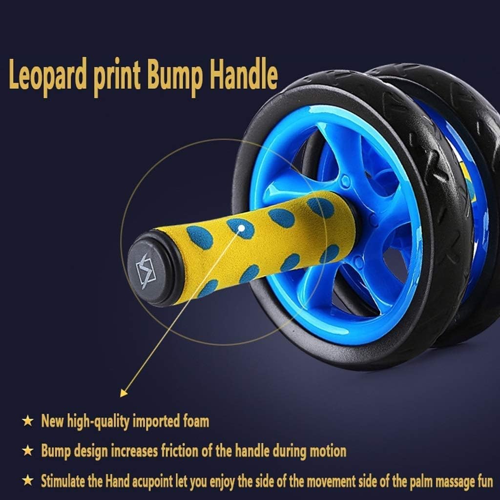 Abdominal Muscle Wheel，This Abs Wheel comes with a Knee Pad and Wheel Rollers for Added Stability and Comfort, and is the Abs Wheel for a Core Workout