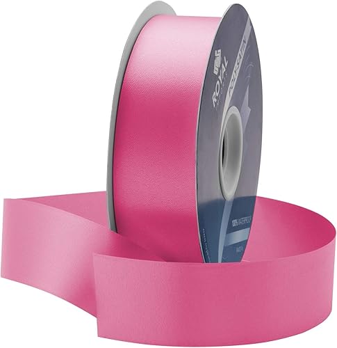 Vista 23 de Royal Imports Cinta Impermeable de Satén de Poli de 1.5" (#9) para Decoración Floral y Artesanal, Rollo de 100 Yardas (Carrete de 300 Pies)
