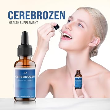 Cerebrozen Tinnitus Ear Drops - Cerebrozen 24, Cerebrozen Liquid Drops, Cerebrozen Reviews, Cerebrozen Drops for Ear Relief Advanced Formula (1 Pack - 1 Month Supply)