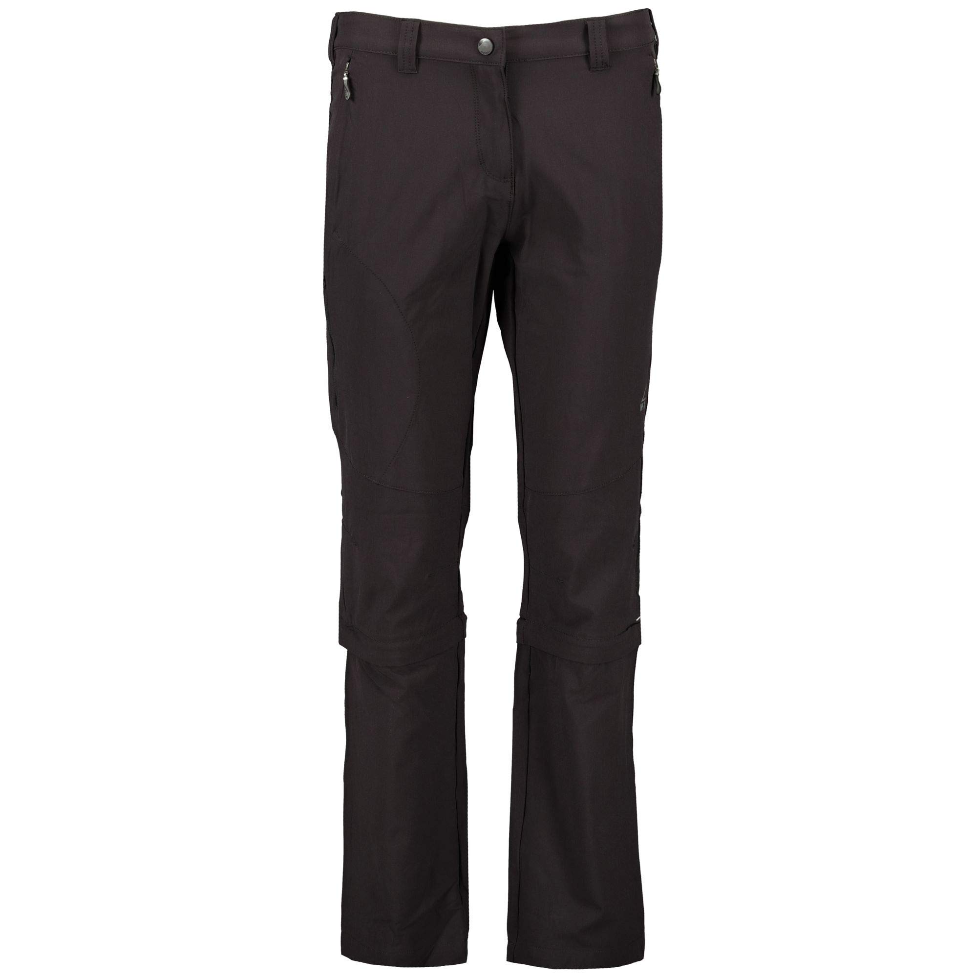 McKINLEY Women Abzipp Mandorak KG Pants - Black, Size 25