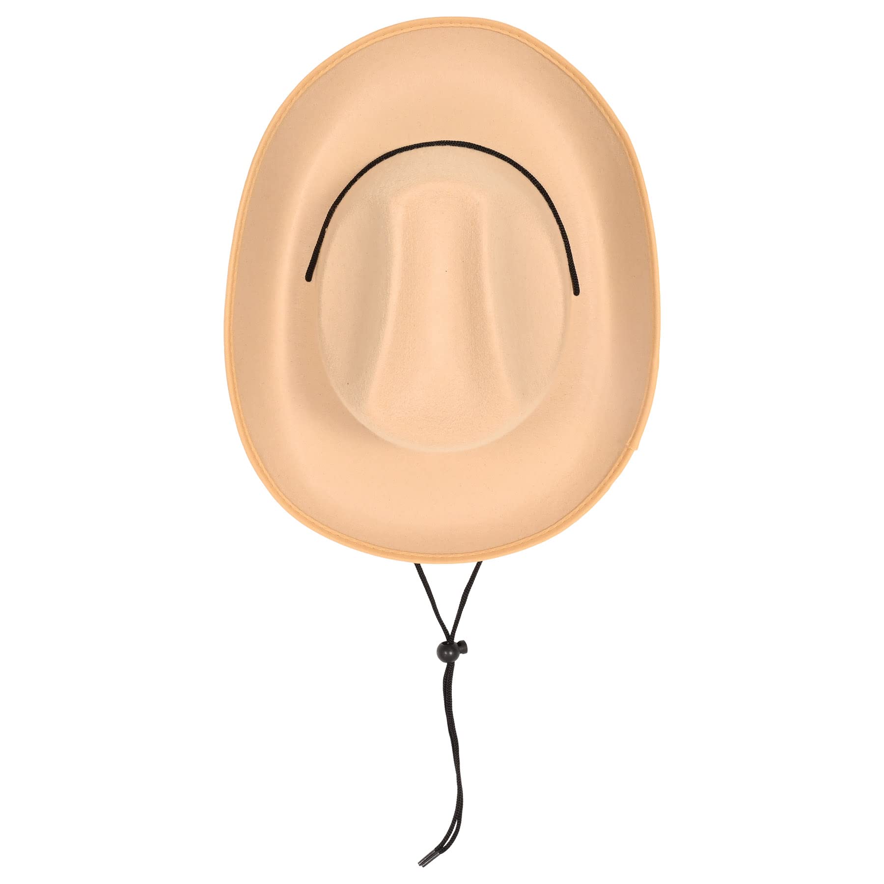 Beistle Cappello da cowboy in feltro per feste a tema country western selvaggio West forniture per feste, costume di Halloween, marrone chiaro