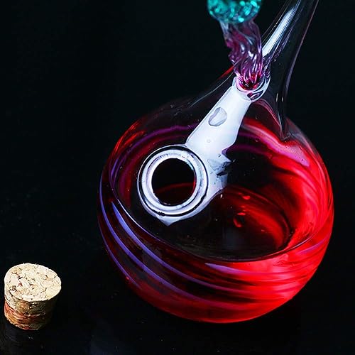 Miniatura 5 de Earlyred Soporte para bolígrafo de inmersión de vidrio, cristal Inkwell Signature para pluma estilográfica, oficina, estudiante, graduación, regalo