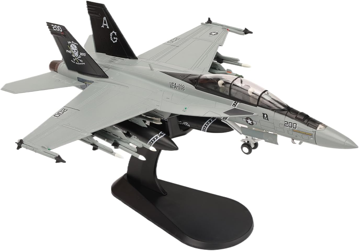1:72 Scale F-18 Super Hornet Metal Fighter Jet Model Military Die-cast Aircraft Models for Collection or Gift