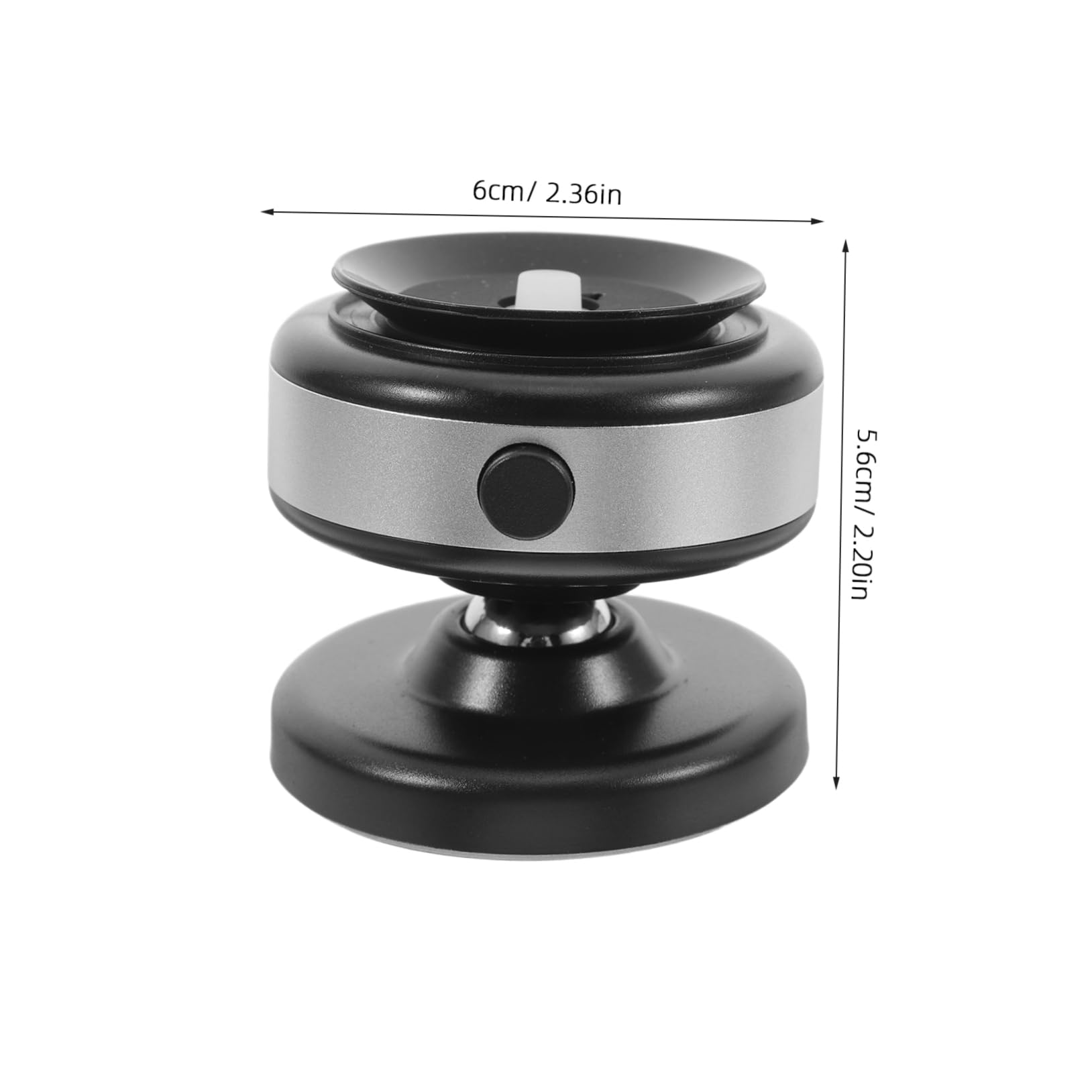 Ciieeo Supporto Telefono Cruscotto Auto Magnetico per Smartphone | Angoli Regolabili, Plastico, Ampia Compatibilità Cellulare, Accessorio per Auto e Montaggio su Dashboard