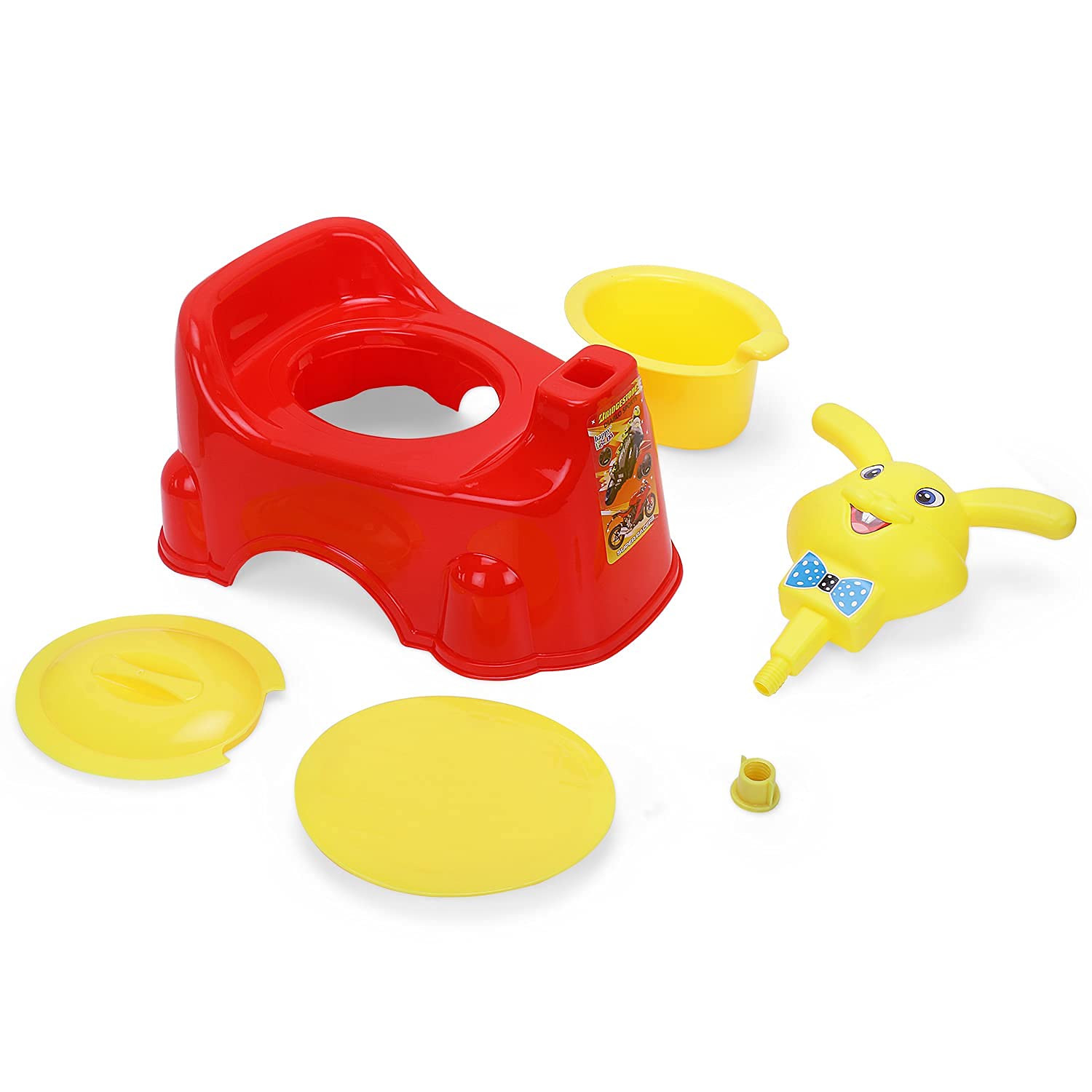 Homiefix present Attrative Baby Potty Seater For Kids, Boys & Baby Girls In Red Colour. 3