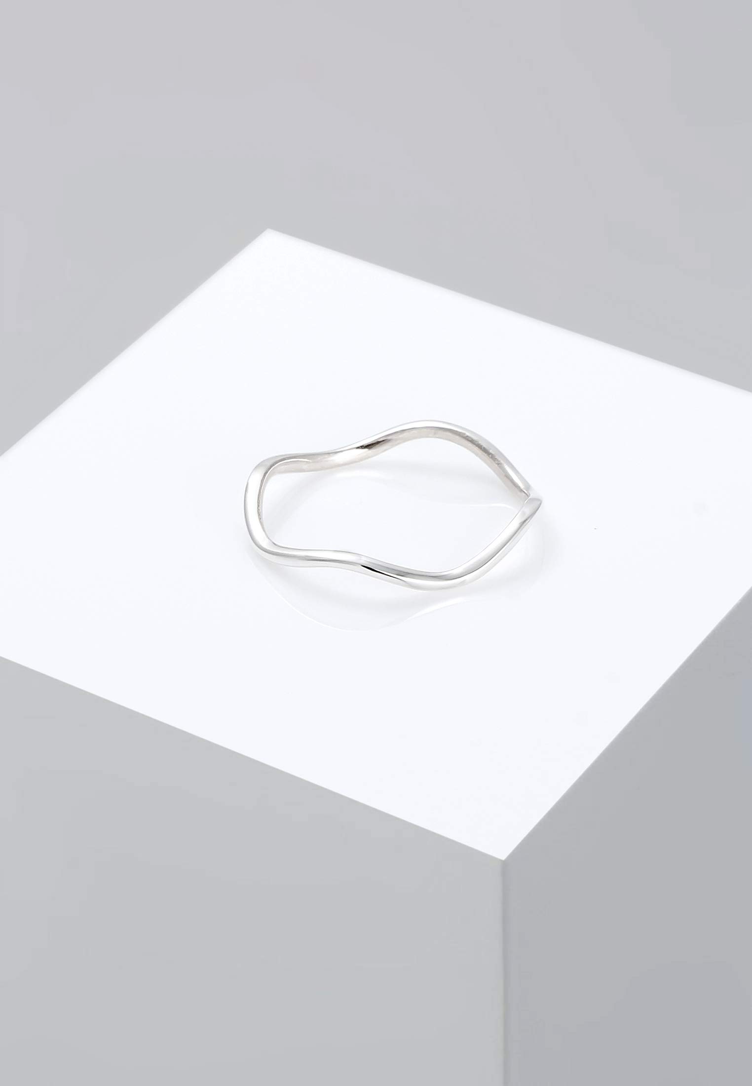 Elli Ring Wellen Minimal Geo 925 Silber 0611162116