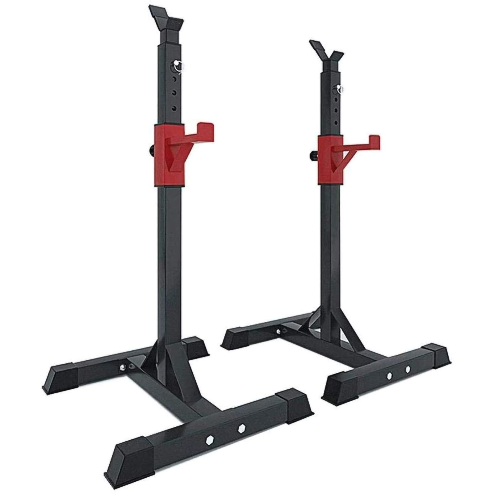 AYCDL Split Stands Piece Exercise Fitness Equipment,Adjustable Squat Stand Rack,Dumbbell Rack Barbell Holder Bench Press Rack,Multi-Function Dipping Station,Max Load 260Kg