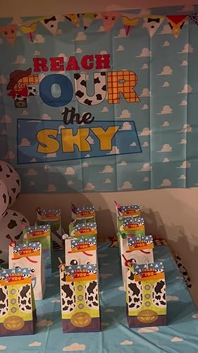 Sfondo Per Festa 4° Compleanno A Tema Giocattoli, 1,5x0,9m, Banner In Vinile Per Ragazzi E Ragazze, Decorazioni Cartoon