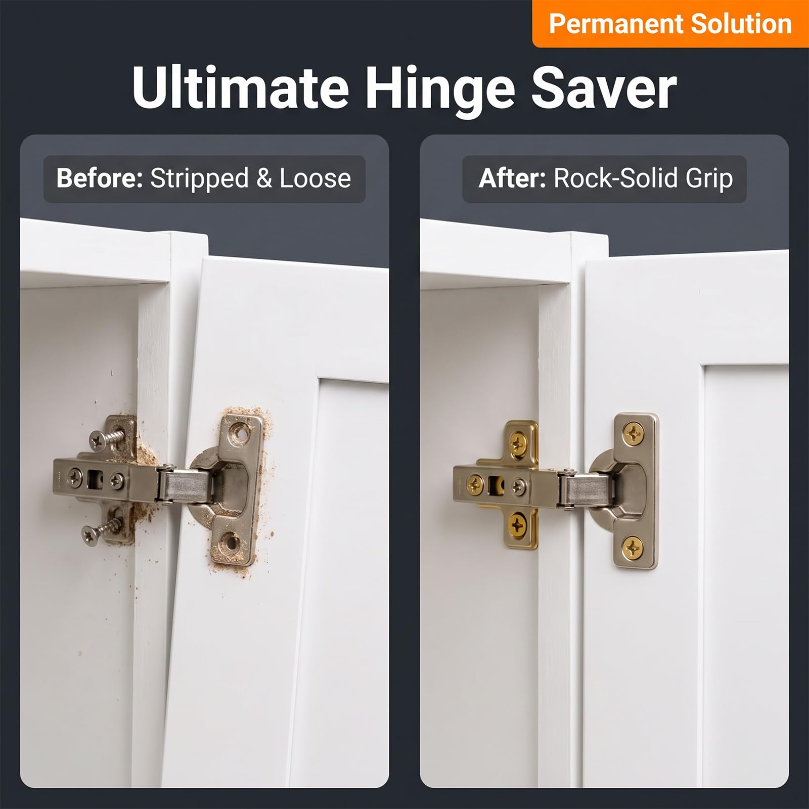 Hinge Repair Screws - Fix Stripped Holes -3