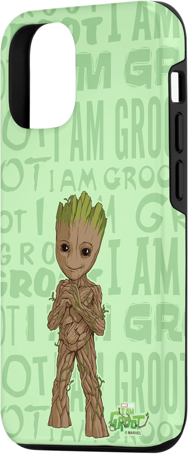 Marvel I Am Groot Super Cute Seedling Superhero Poster Case for iPhone 12/12 Pro