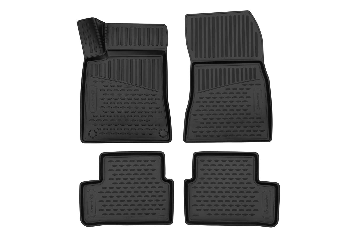 ELEMENT Alfombrillas 3D para ŠKODA Karoq 2017- | Familiar | Europa | Sin Caja Asiento | 4 Piezas — view 13