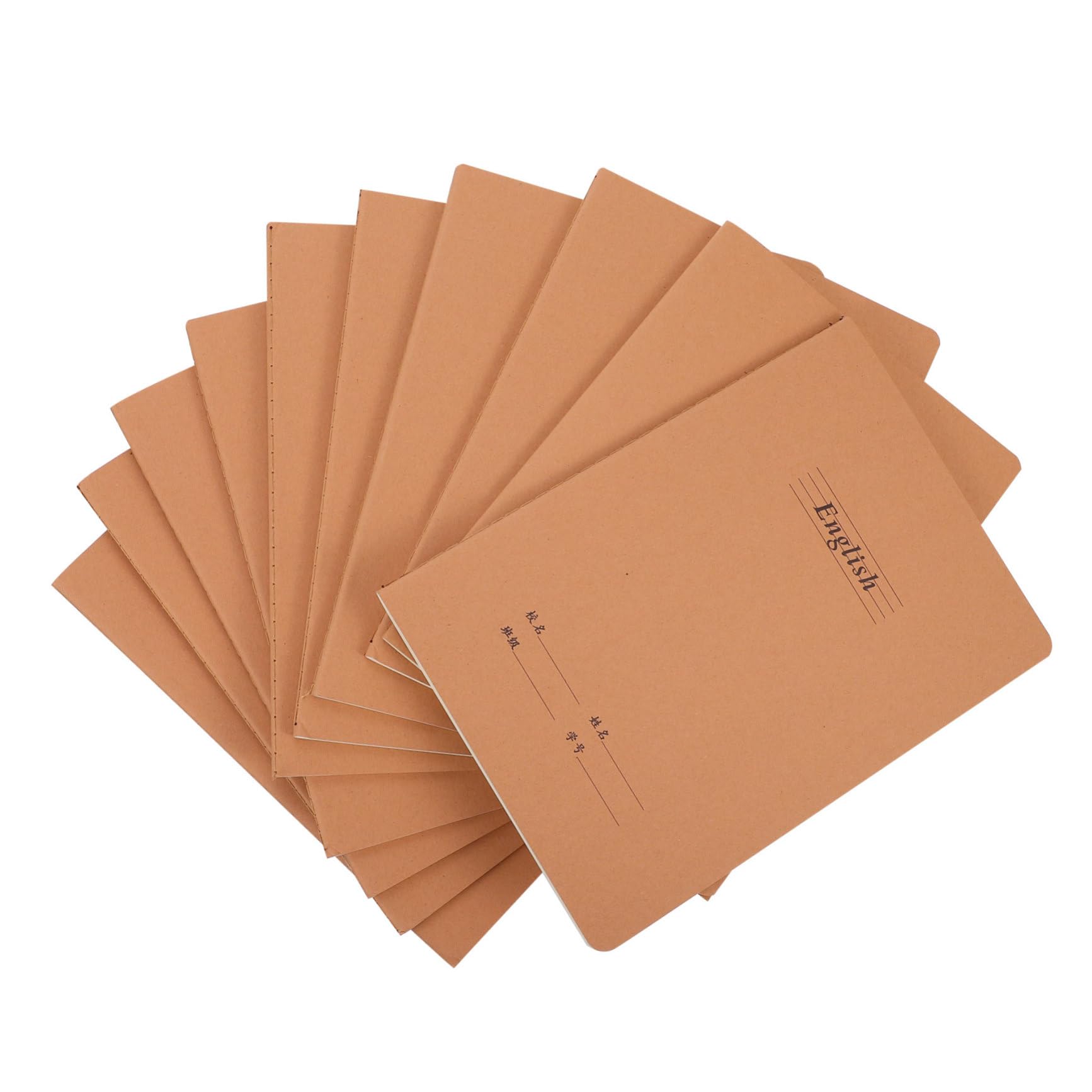 OSALADI Quaderni di Inglese 10 Pezzi in Carta, Esercizi per Studenti | Festa Scuola Decor, Quaderni per Scuola Superiore, Quaderno Scuola, Kit Scuola Cancelleria, Quaderni di Esercizi