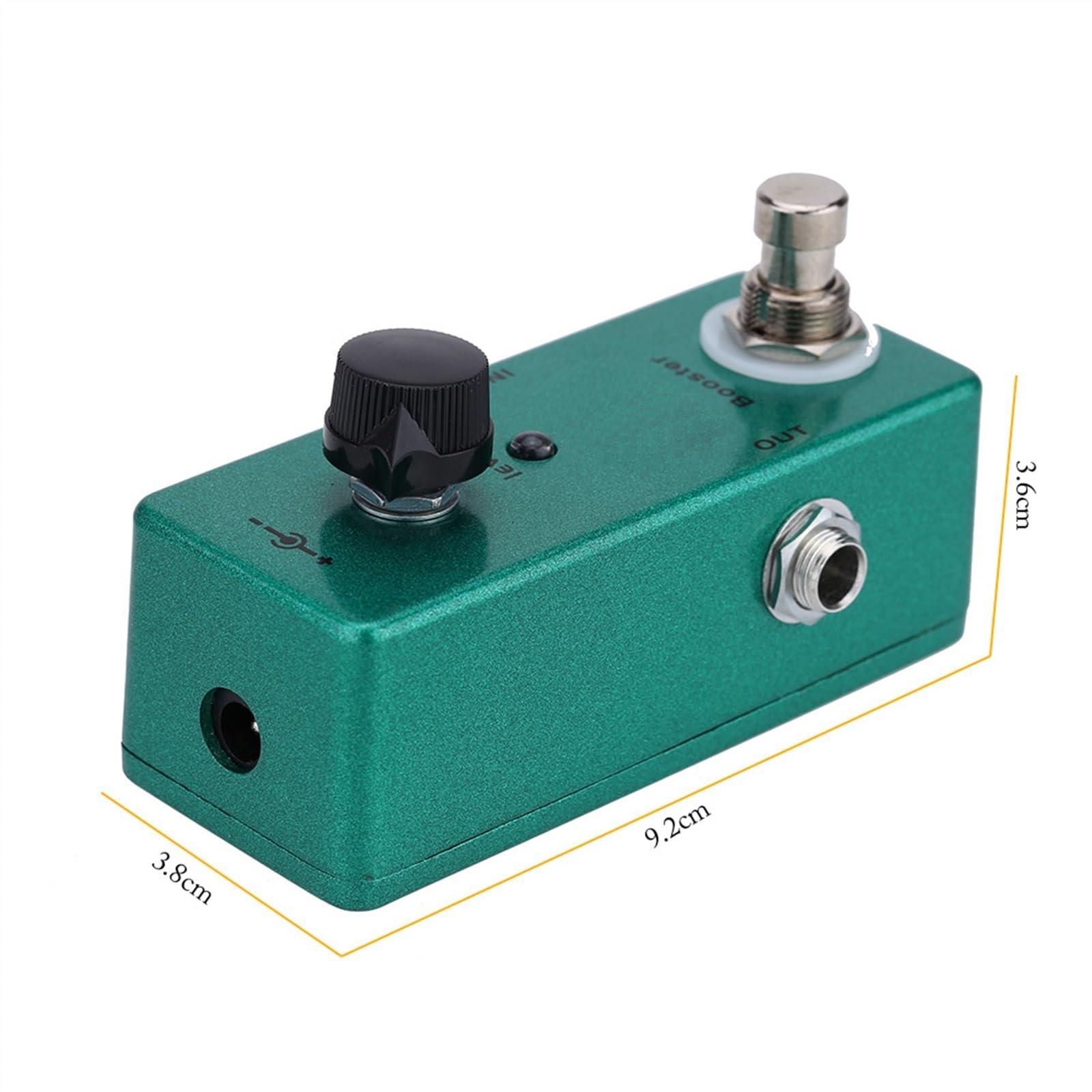 modulacyjny pedał gitarowy Pedał Wspomagający Pedał Efektów Do Gitary Elektrycznej True Bypass Akcesoria Gitarowe Części Do Gitary Kolor Zielony
