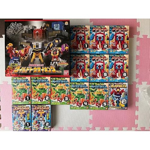ミニプラ 動物戦隊 ジュウオウジャー キーパーツセット(15種)