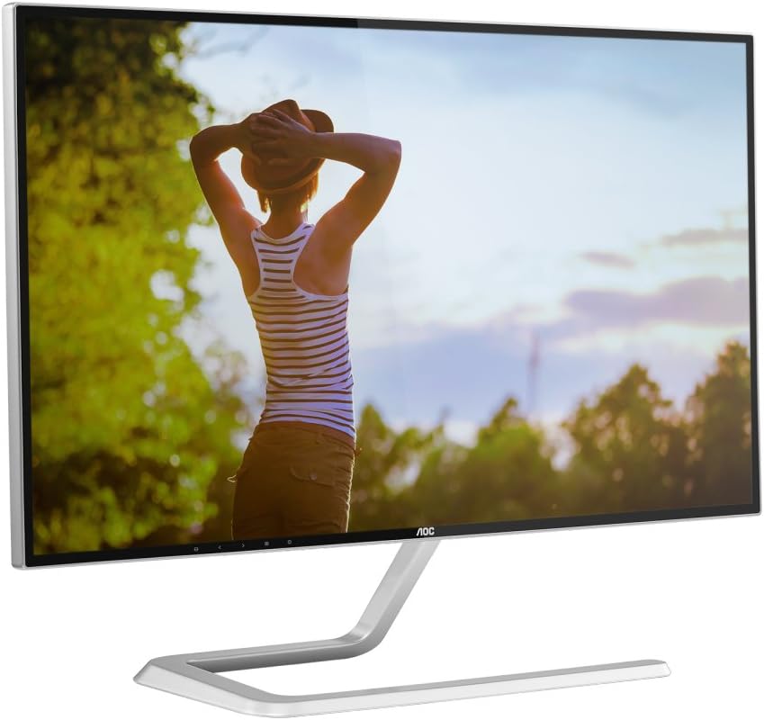 AOC Q2781PQ 27 Inch QHD Widescreen IPS LED Black/Silver Monitor (2560x1440/2ms/VGA/DVI-D/HDMI)