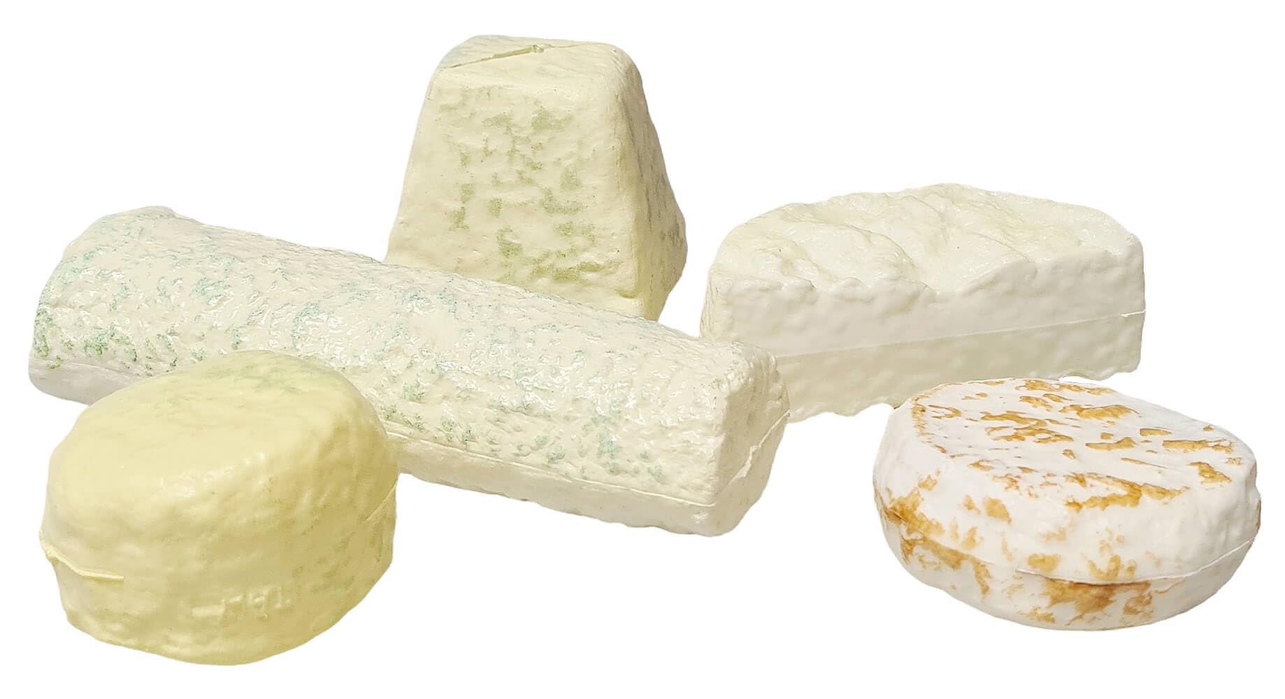 Props4shows Plastic Goats Cheese - Pack Of 5