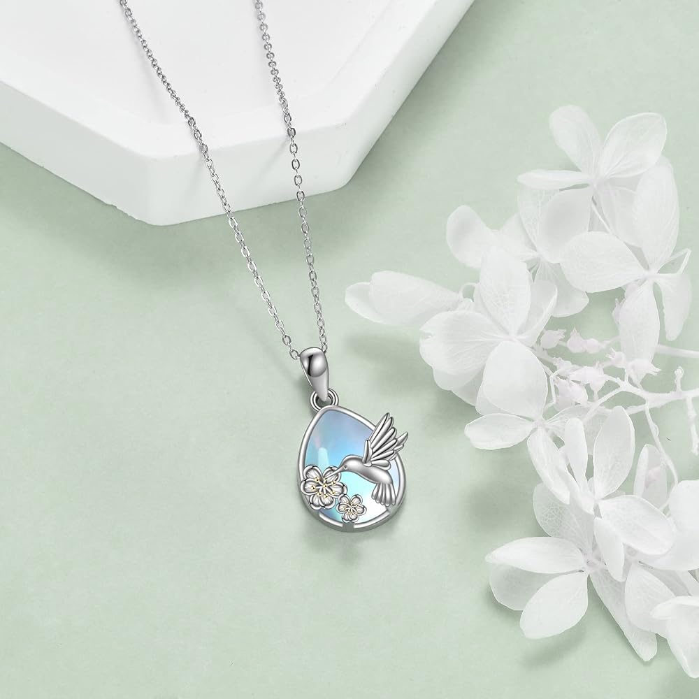 Collane Donna: Collana Argento Cristalli Celesti Corno Portafortuna