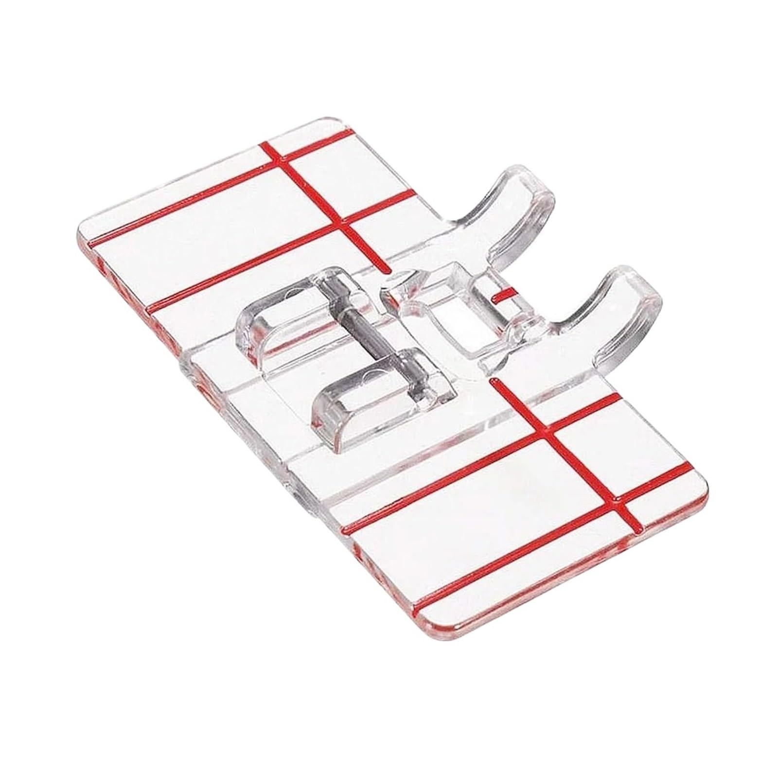 Yrznbhue 1 -0Pcs Plastic Clear Parallel Stitch Presser Foot Border Guide For Low Shank Sewing Machines Accessories(10Pcs)