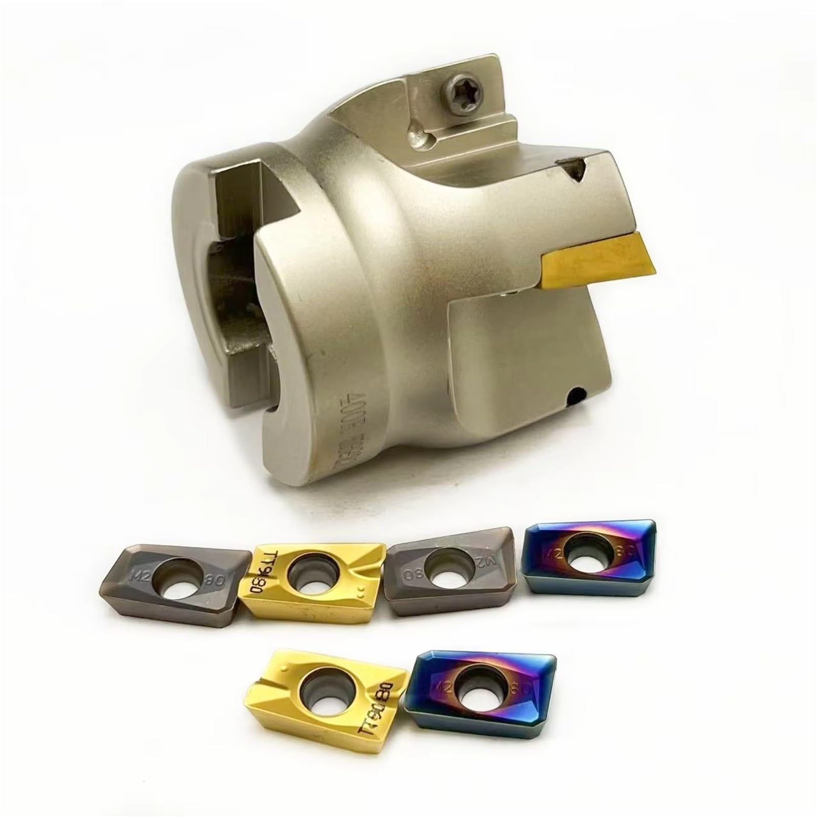 Máquinas herramientas BAP400R 40-22-3T BAP 400R 50-22-4T cortador plano de fresa frontal flauta 10 Uds APMT1604PDER insertos carburo Herramienta de Torno(1PC BAP400R 63-22-4T)