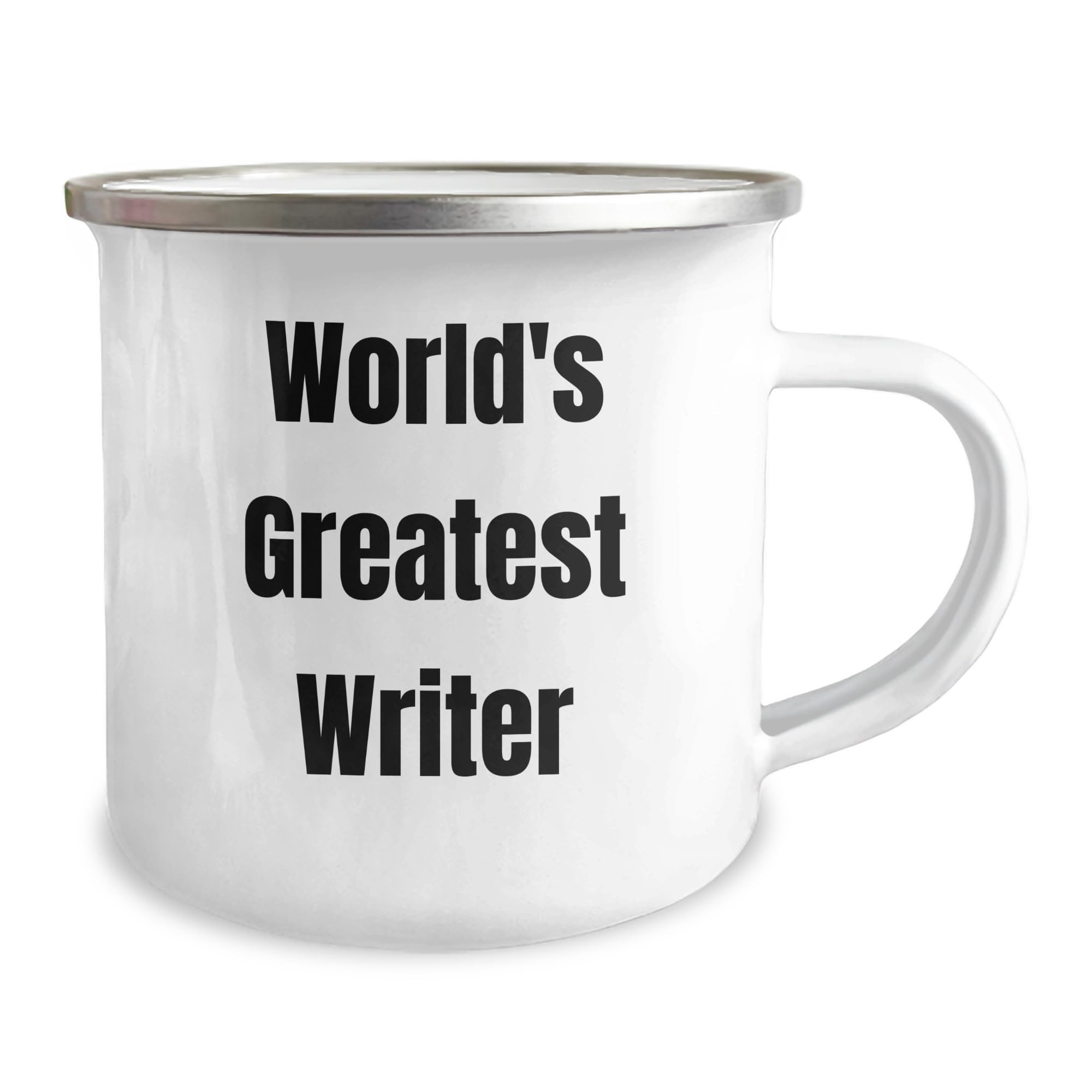 World's Greatest Writer Funny Camping Mug Gifts from Men for Writer, Unique Father's Day Unique Gifts