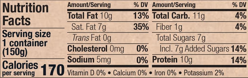 siggi's® Plant-Based Coconut Blend, Strawberry, 5.3 oz. Cup – Single Serving Dairy Free Snack, More Protein Than Sugar