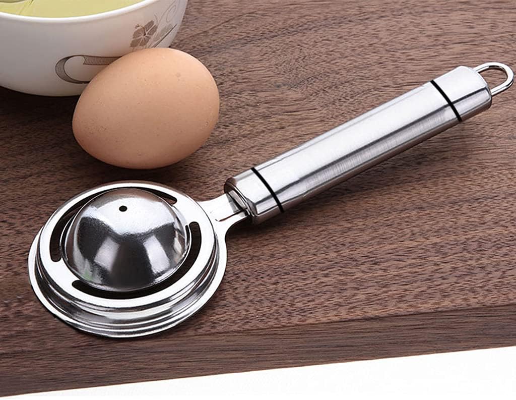 Egg Yolk White Separator Separates Stainless Steel Sieve Kitchen Tool Utensil