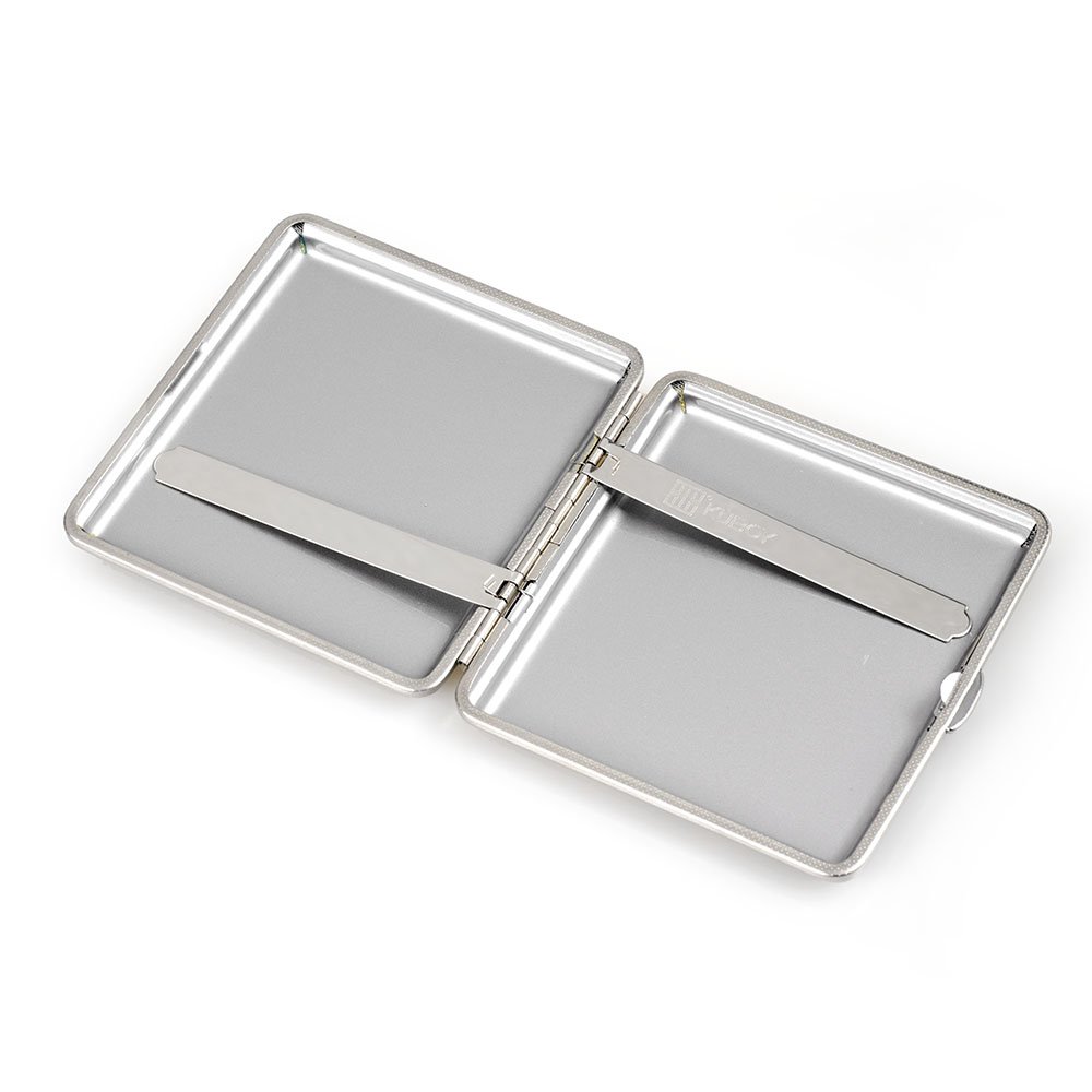kuboy cigarette case Kuboy Leather Metal Cigarette Case Box for 20 Regular Size Cigarettes brown  : Amazon.de: Fashion