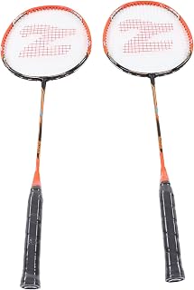 Badminton Accessory, Carbon Alloy Badminton Rackets Integrated Low Wind, with Storage Bag, for Competition