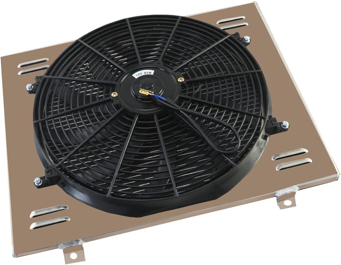 Radiator Shroud Fan For 1967 68 69 Chevy Camaro Pontiac Firebird 4.1L 5.3L V8 L6