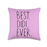 Best Didi Ever Throw Pillow