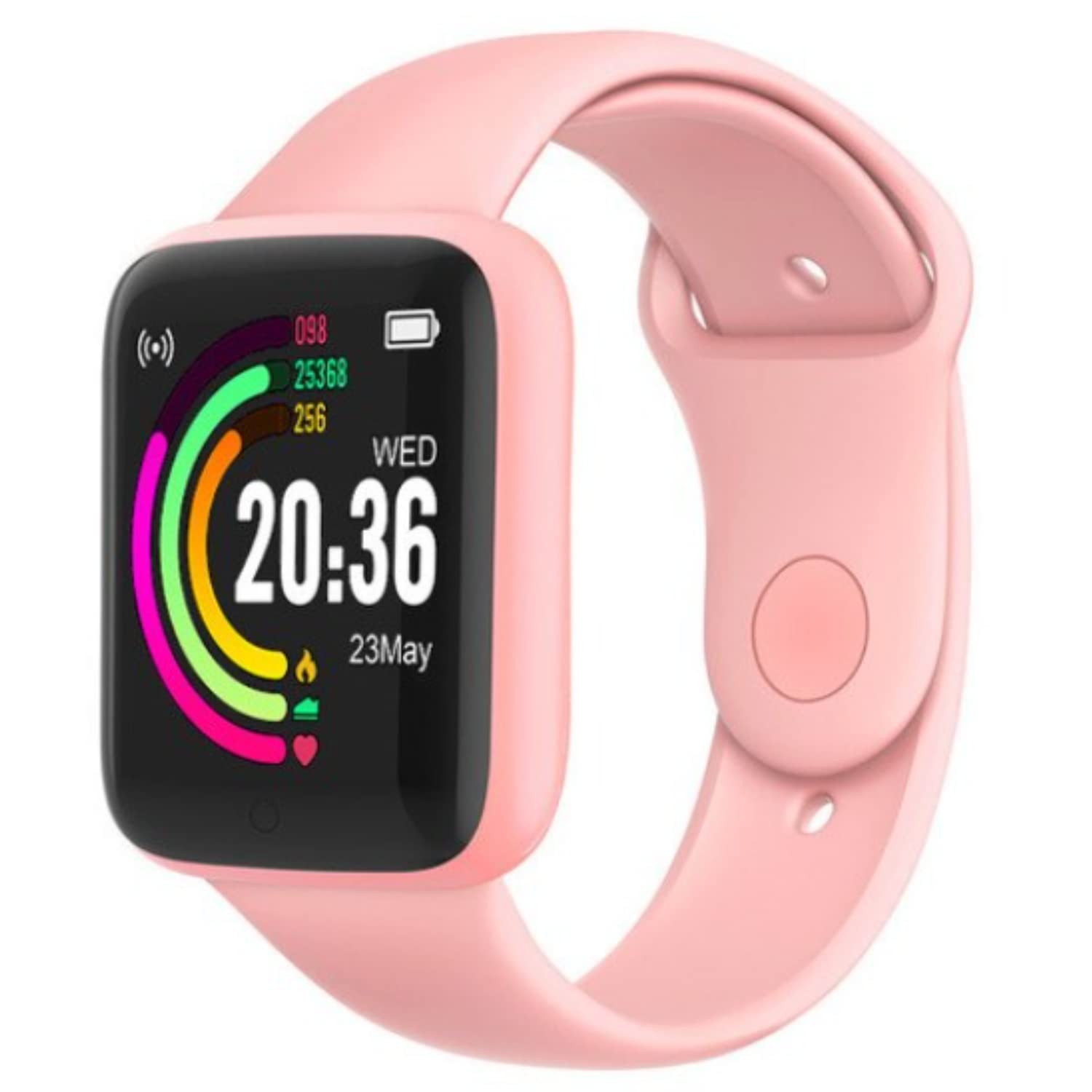 Amazm M1 Smart Watch for Men/Women 1.3 inch One Button Touch