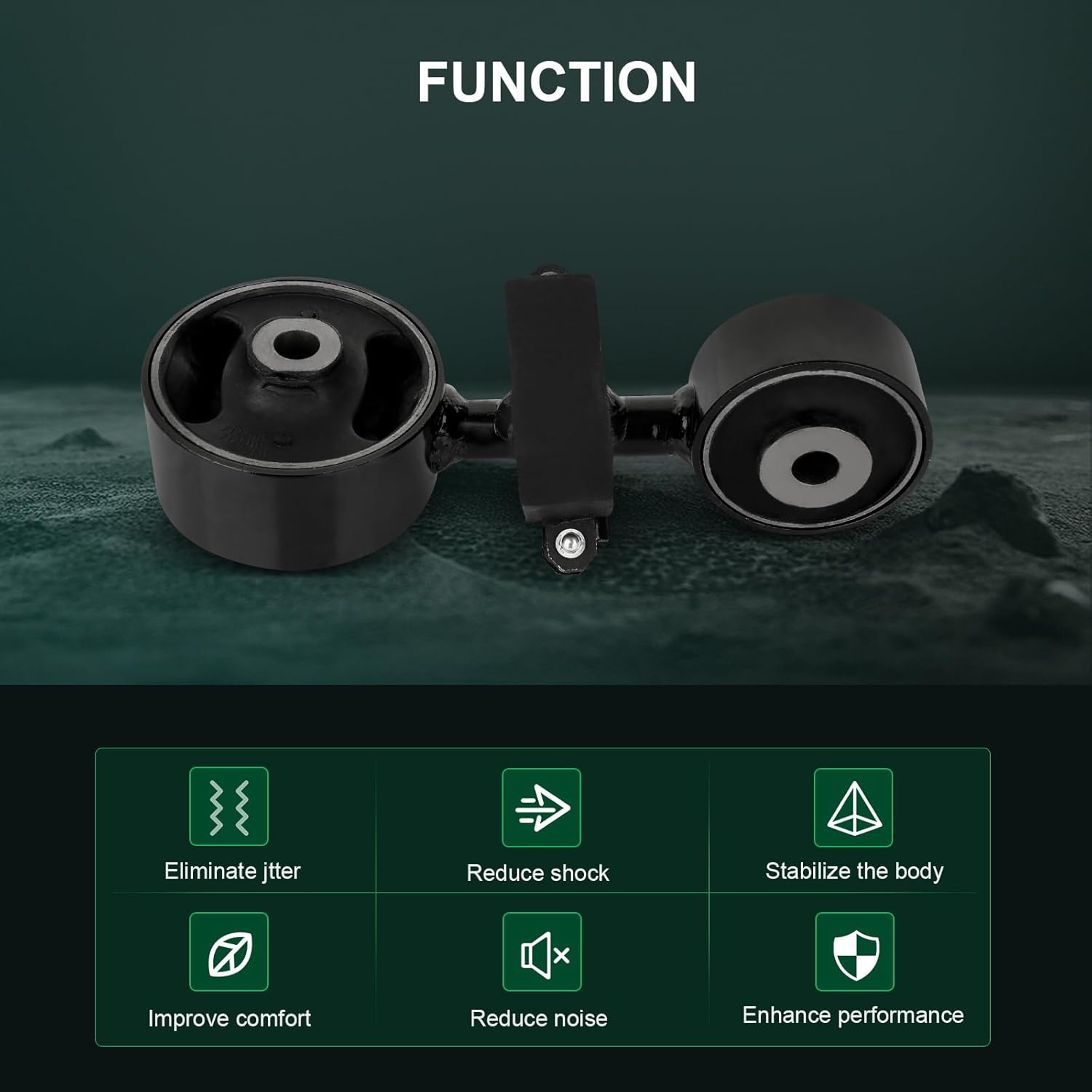 SCITOO Engine Mount Torque Strut Mount Compatible with 2002-2006 for Toyota for Camry 2004-2008 for Toyota for Solara,OE A4204