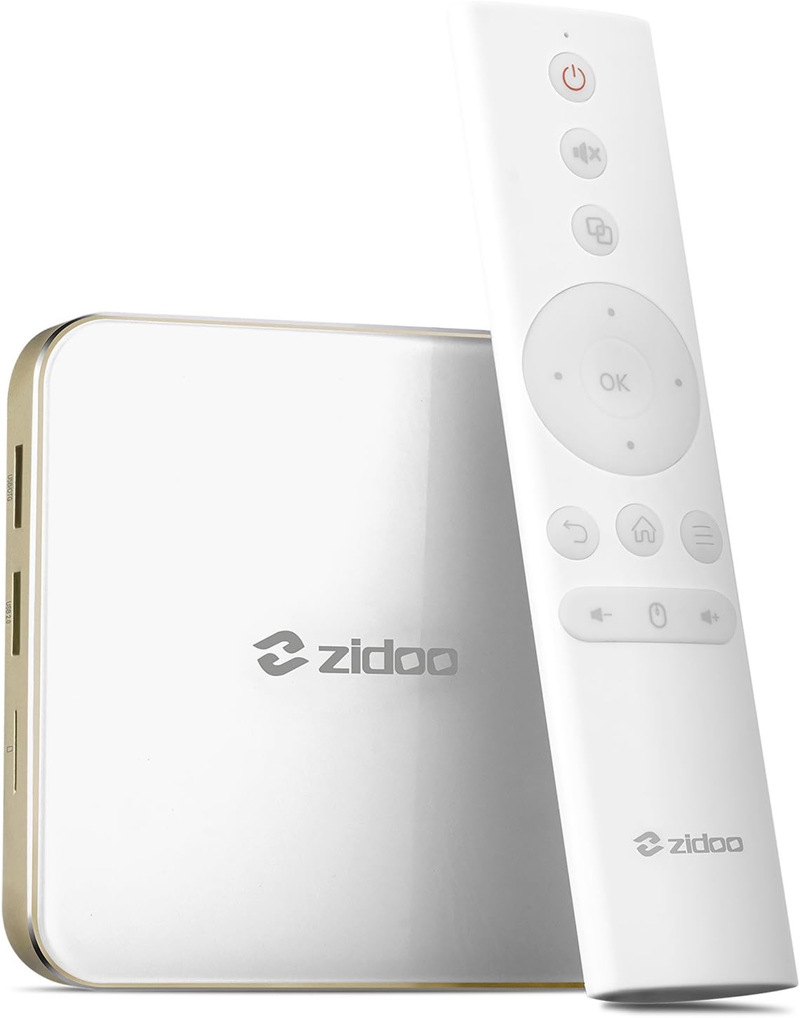 Android 7.0 TV Box Zidoo H6 Pro Media Player Quad-Core 2G/16G Dual Band WiFi HDMI 2.0a 4K H.265 UHD 1000Mbps