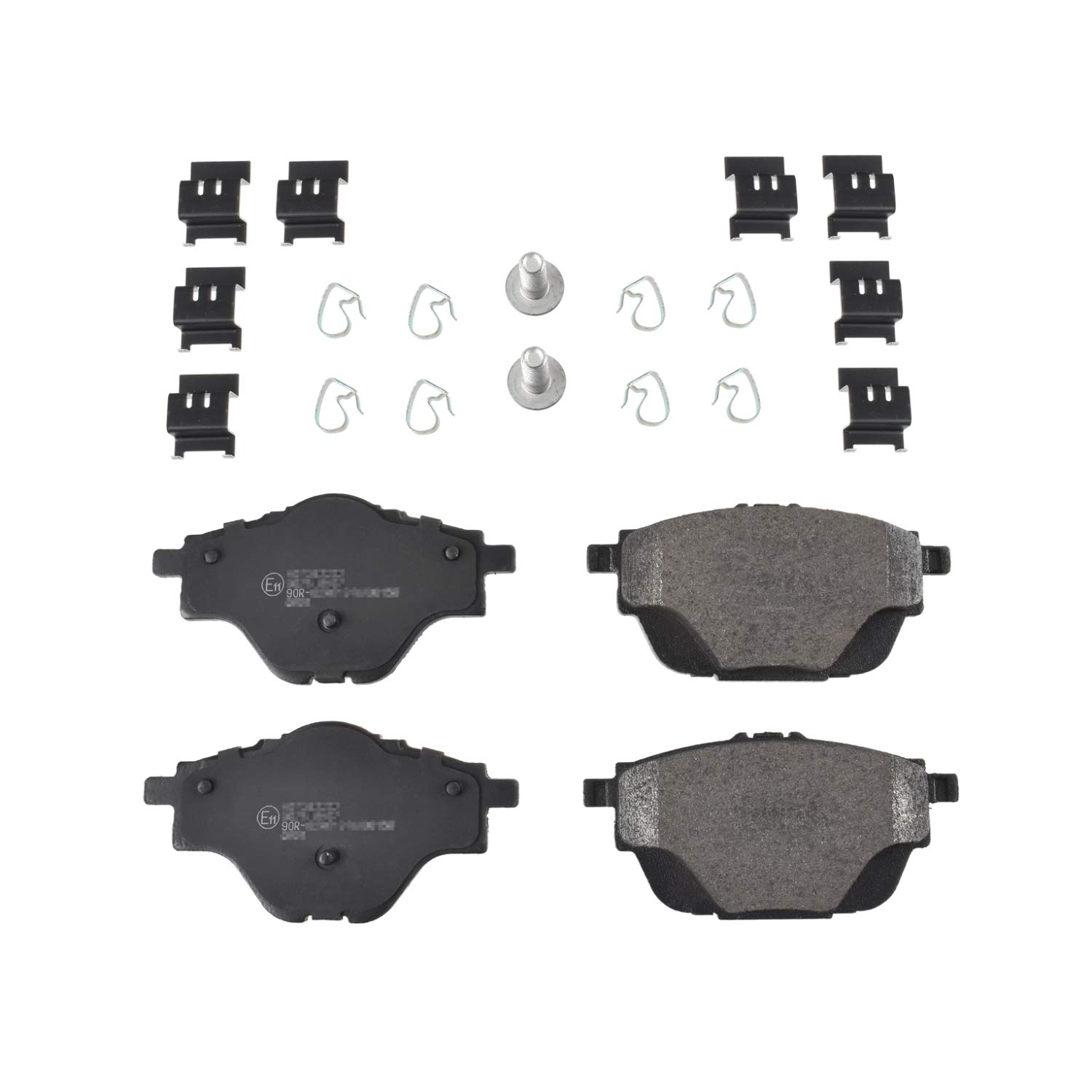 Brake Pads Set fits PEUGEOT 508 Mk2 Rear 1.2 1.6 1.5D 2.0D 2018 on 1609000980