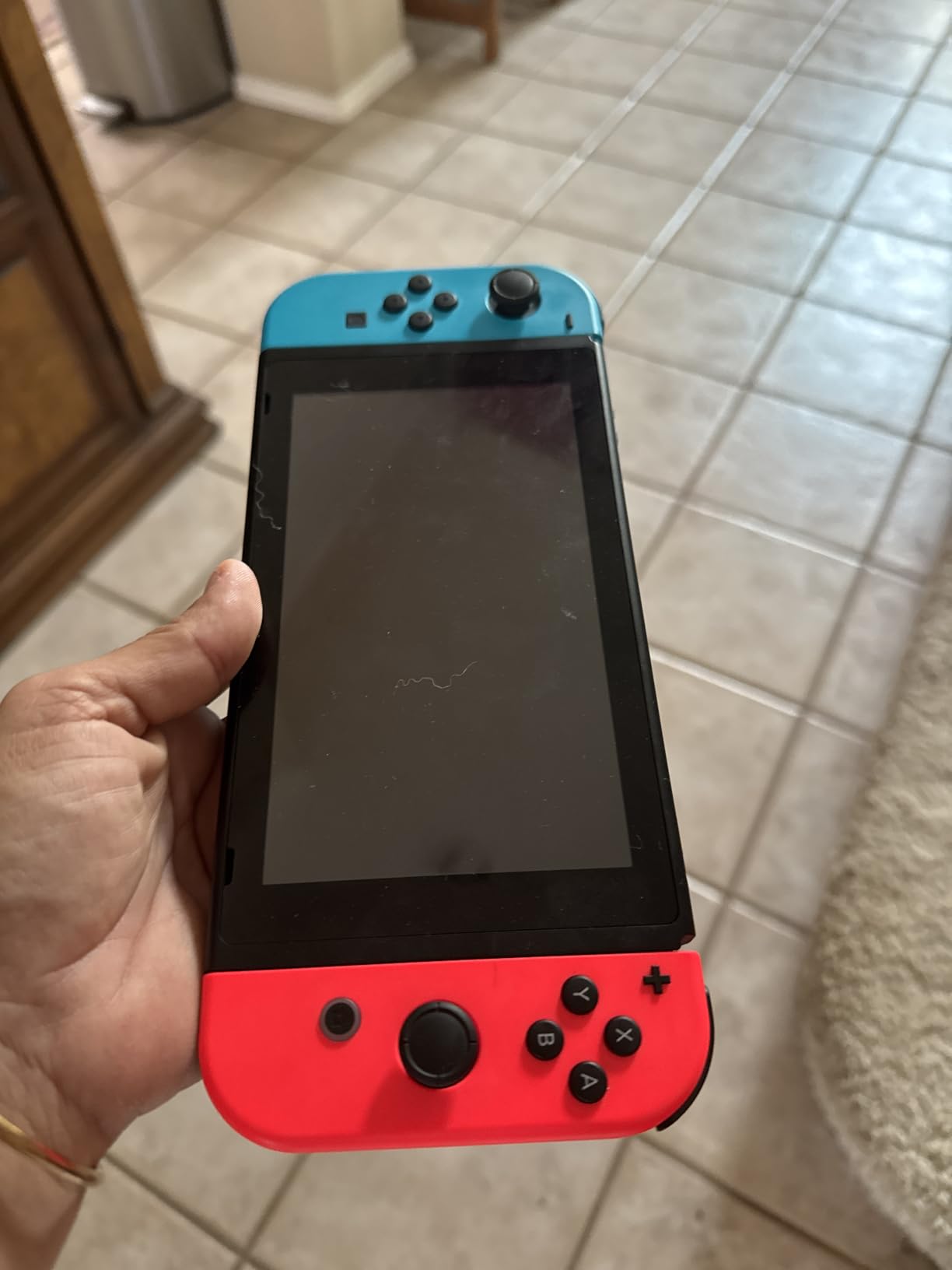 Nintendo Switch with Neon Blue and Neon Red JoyCon Romania | Ubuy