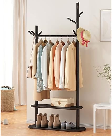 entryway clothes rack