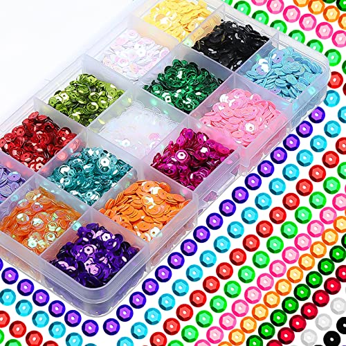 40000-Pieces-6-MM-Bulk-Loose-Round-Sequins-Round-Cup-Sequins-Rainbow-Cup-Sequins-with-Storage-Box-for-Crafts-Sewing-Slime-Wedding-Christmas-DIY-Arts-Crafts-160-Grams-15-Colors 40000-Pieces-6-MM-Bulk-Loose-Round-Sequins-Round-Cup-Sequins-Rainbow-Cup-Sequins-with-Storage-Box-for-Crafts-Sewing-Slime-Wedding-Christmas-DIY-Arts-Crafts-160-Grams-15-Colors