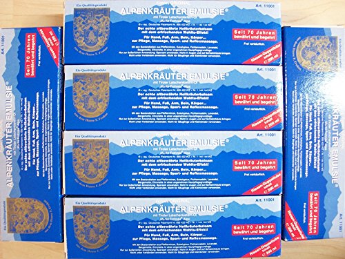 6 Tuben Alpenkräuter Emulsie 200