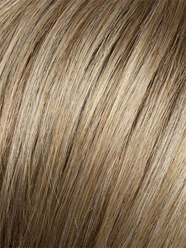 Perk Avg Cap Wig Color G14+ Almond Mist - Gabor Wigs Short Textured Layers Spiky Personal Fit Capless Wide Stretch Thinner Lace