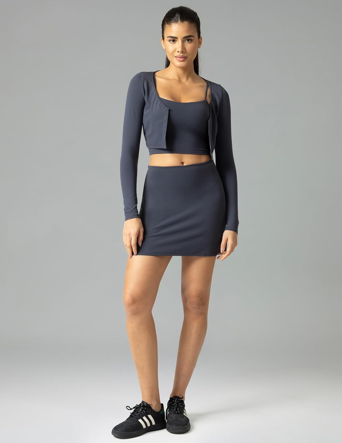 Colorfulkoala Dreamlux Tennis Skirt with Inner Shorts Pockets High Waisted Casual Athletic Golf Skort for Women - Image 5