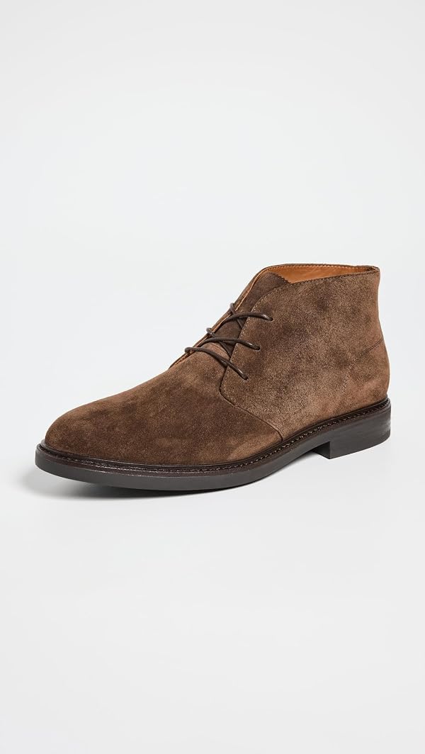 POLO RALPH LAUREN Men's Asher Suede Chukka Boots, Chocolate Brown, 11.5 by POLO RALPH LAUREN - Image 2