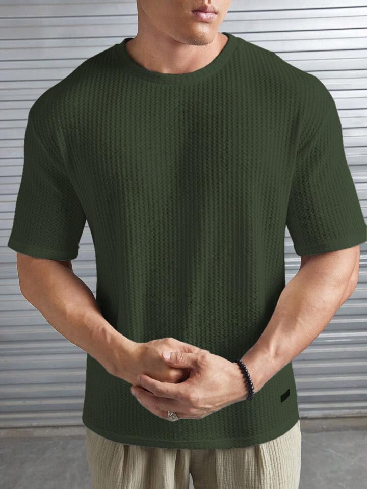 Image of Pivl Men's Summer Striped Style Trendy t Shirt
