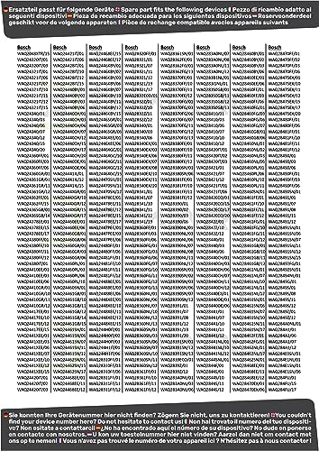 DEKAROX 2 x Kohlebürsten Motorkohlen 12,5x5x42mm 4,8mm AMP für Bosch Siemens 605694 00605694 für Waschmaschine wie iQ100 iQ300 iQ500 iQ700 VarioPerfect Logixx Classixx Avantixx Maxx Extraklasse