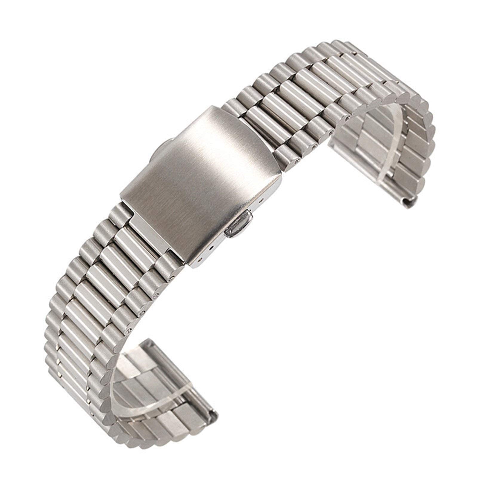 Sangle de montée de 18 mm en acier inoxydable avec boucle pliante solide