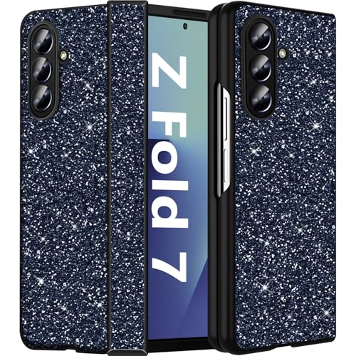 Coque jolie pour filles Samsung Galaxy Z Fold 7 paillettes