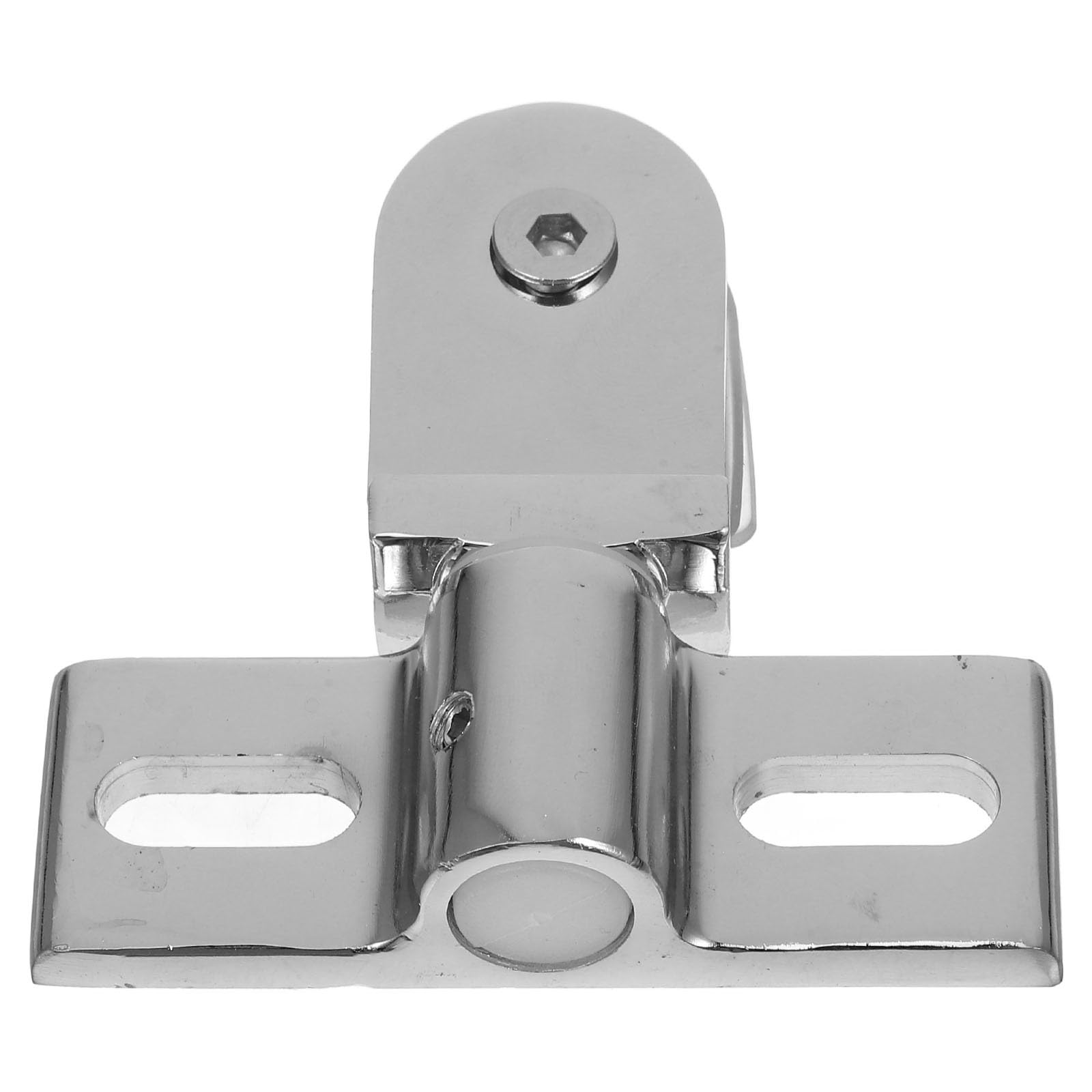 TOPBATHY Shower Door Hinges Dual Direction Pivot 3.1X3.0X0.8 Inch Stainless Steel Glass Door Hardware for Bathroom Shower Enclosure