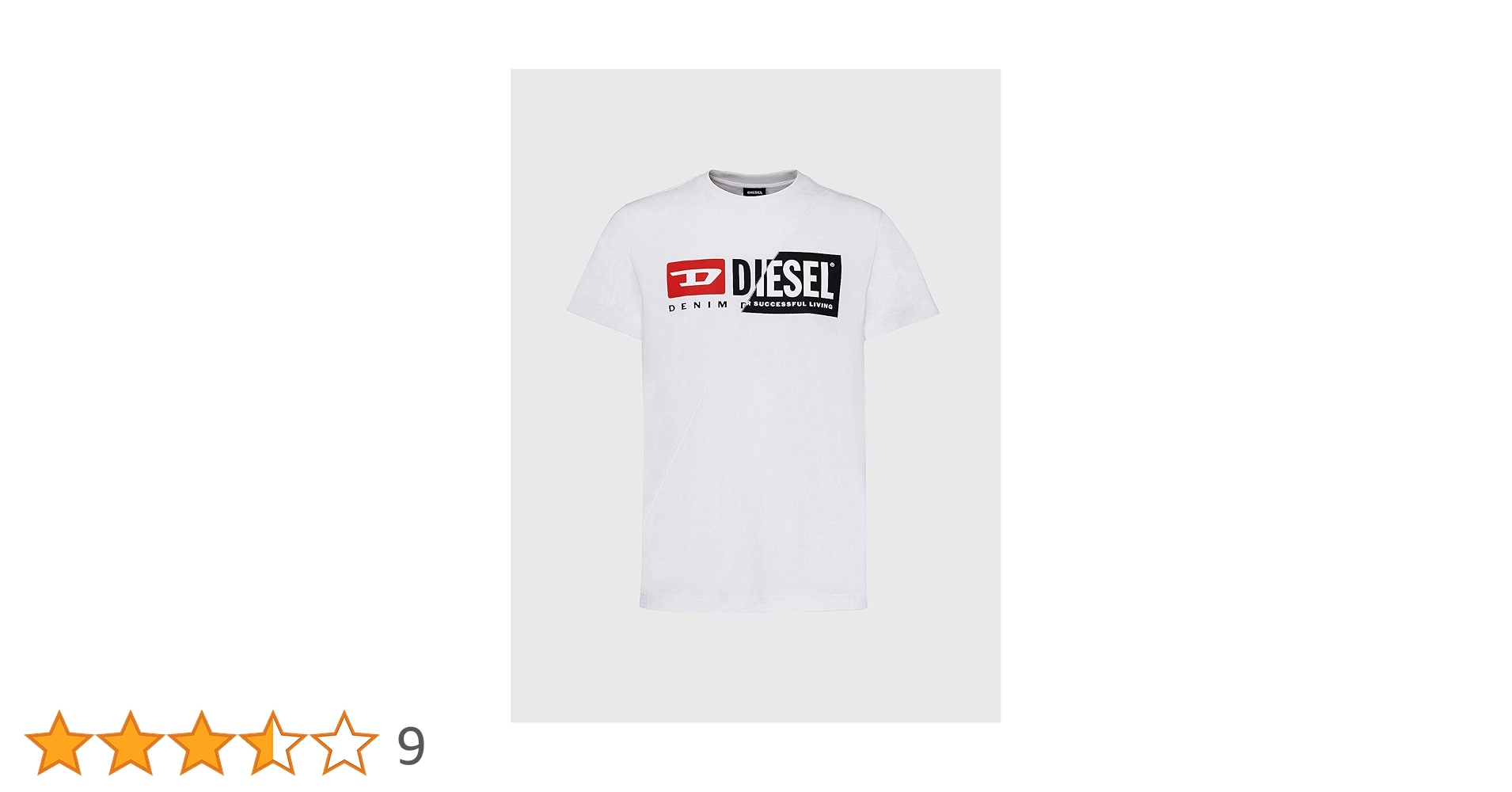 Amazon.co.jp: (ディーゼル) メンズ Tシャツ Wロゴ 半袖 クルー