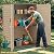 DWVO 59 Cu. Ft. Vertical Storage Shed, Weatherproof Outdoor Tall Cabinet with Double-Wall Panels and Floor, Lockable Resin Shed for Garden, Garage, Patio,Brown (Shelves Not Included)