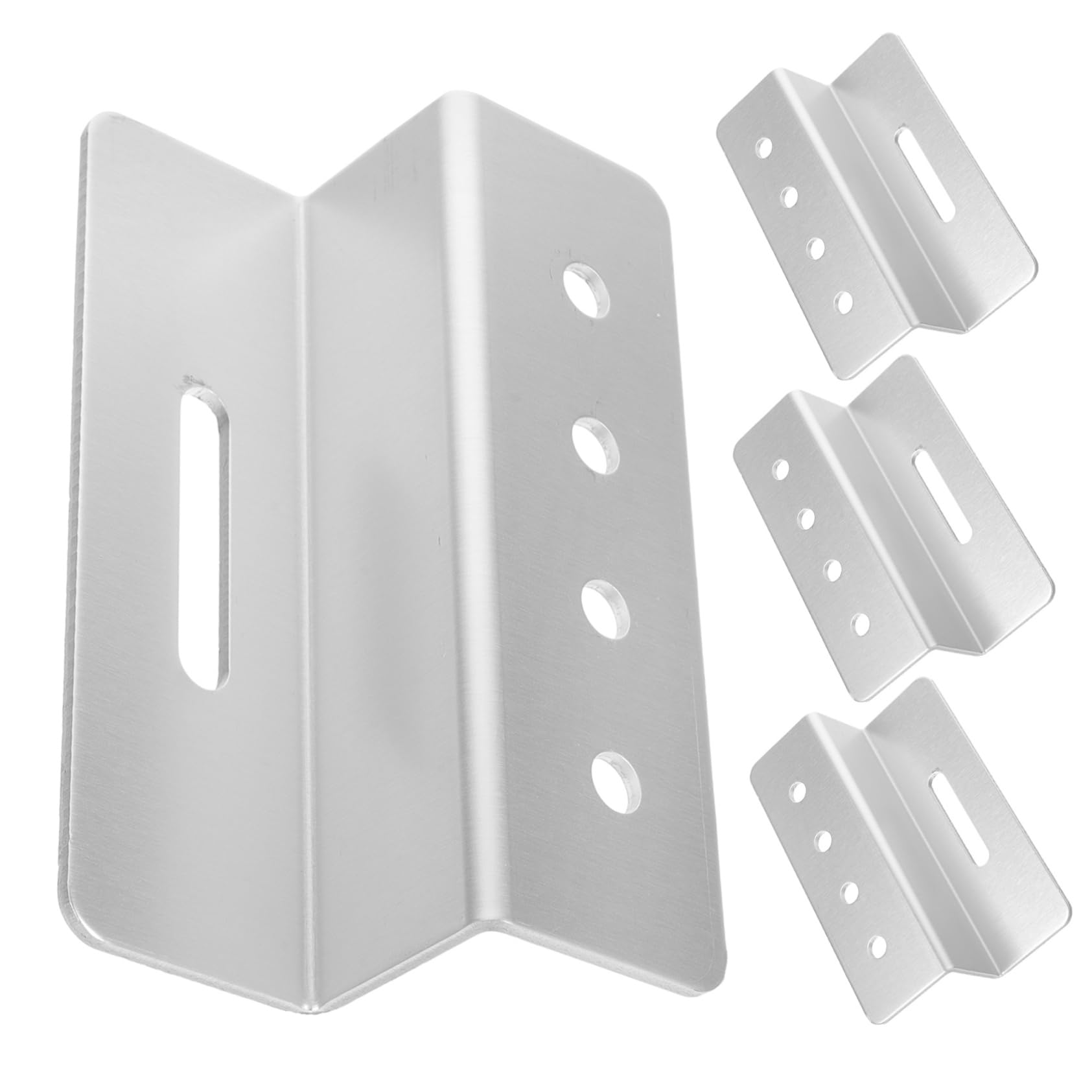 Gatuida 12piezas Soporte De Panel Solar z Brackets De Aluminio Para Rv y Kit De Montaje Ligero y Resistente De Tornillos Incluidos