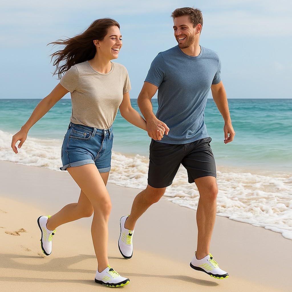 DOTH Barefoot Shoes for Men Women Quick Dry Wide Toe Box Water Footwear for Gym Walking Trail Hike Travel Outdoor - Image 3